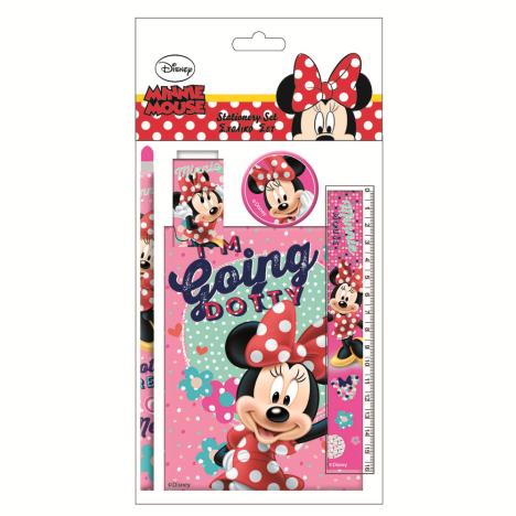 Minnie Mouse Im Going Dotty Stationery Set £1.99